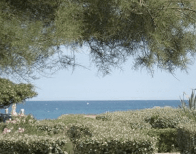 Aphrodite Village naturist studios along Mediteranean Sea