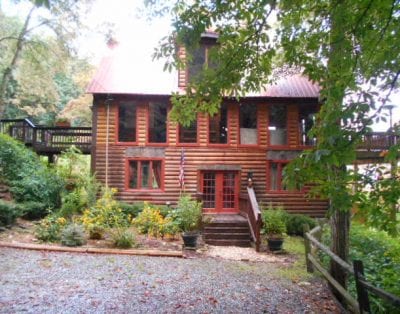 Secluded! Unique Cabin with Extraordinary Mtn. Views Near Boone,N.C.