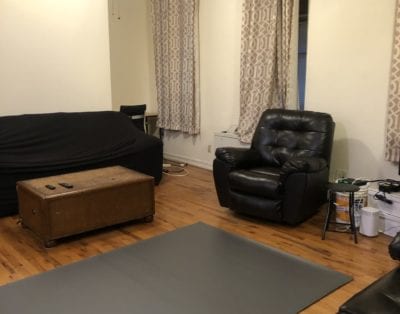 Empty Room in Harlem Apartment