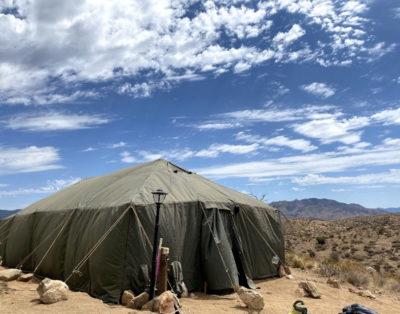 Hot Springs Glamping Tents and Naturist Campsites