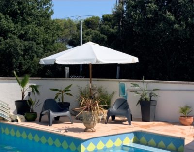 Studio tout equipé dans villa avec PISCINE