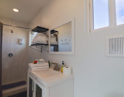 Joshua Tree Container Resort poolside suite