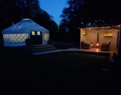 Seven stars yurt and open lodge