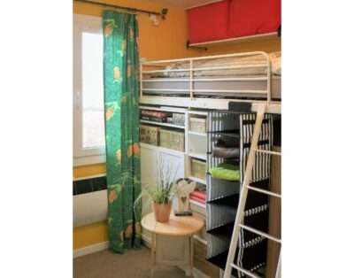 Le Coco Loco at Mario & Eric – room NICE – single loft bed 90×200 cm